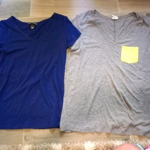 Two womans size M Pink victoria secret t-shirts
